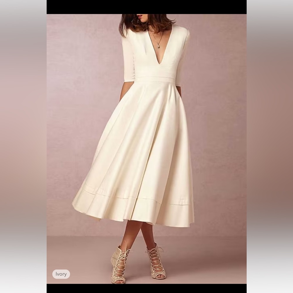Reception Wedding Dress Vintage 1940s / 1950s